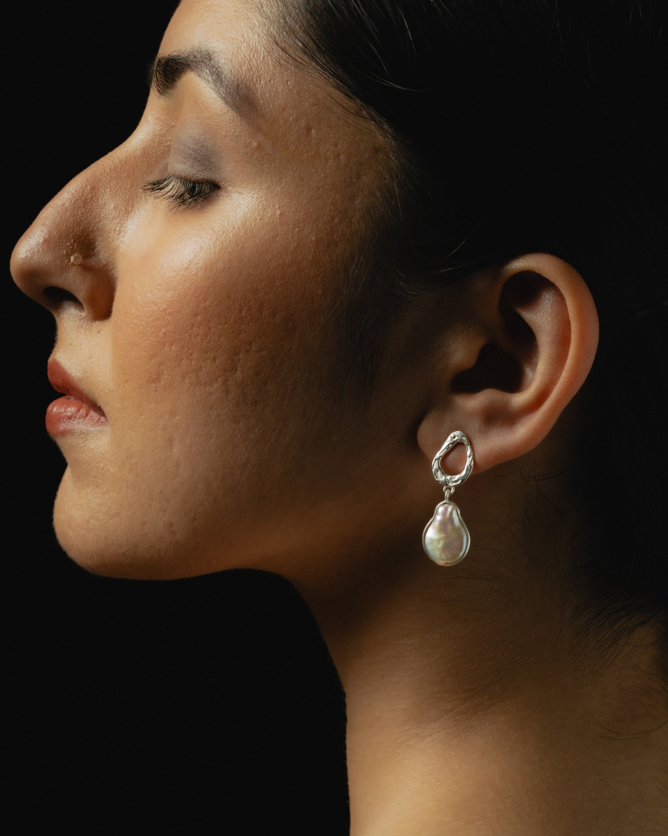 Baroque Pearl Earrings – Mila